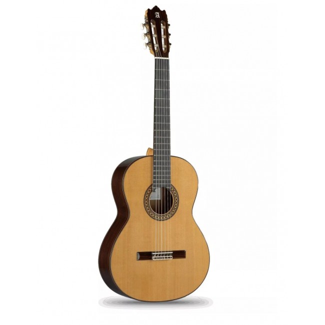 Alhambra 4P-A | Guitarra Clásica de Conservatorio con Funda