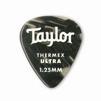 TAYLOR 80717 | Pack de 6 Púas para Guitarra 351 Thermex Ultra Black Onix 1.25mm