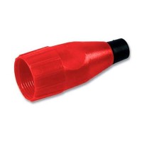 Amphenol AC-NUT-RED | Tapa Trasera Plástica Roja XLR