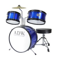 ADW ADJ5J-BL |  Batería 5 piezas Junior ADJ5J Azul Metálico