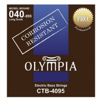 OLYMPIA CTB4095 | Cuerdas para Bajo de 4 Cuerdas Calibres 40-95