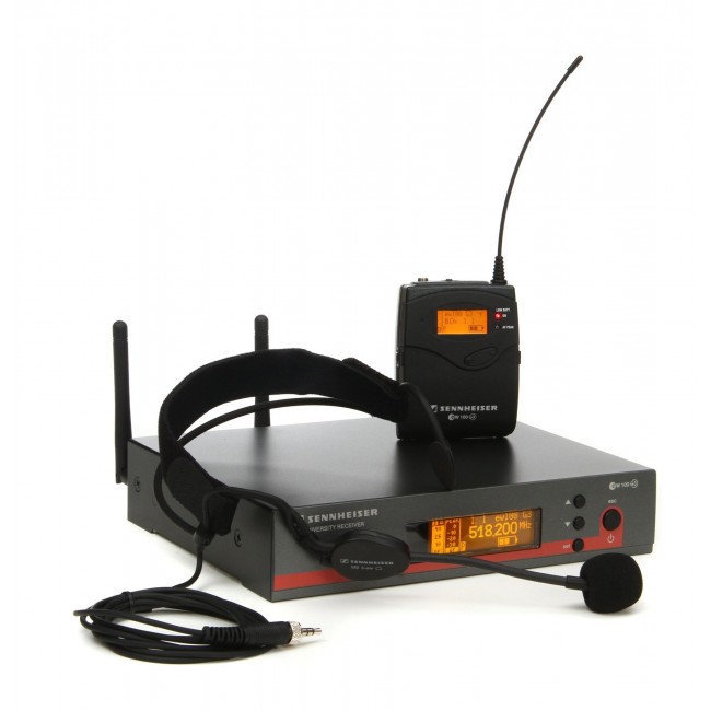 Sennheiser EW152G3-G, Sistema de Micrófono Inalámbrico con Diadema