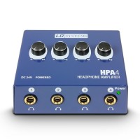 LD SYSTEMS LDHPA4 | Amplificador de auriculares de 4 canales