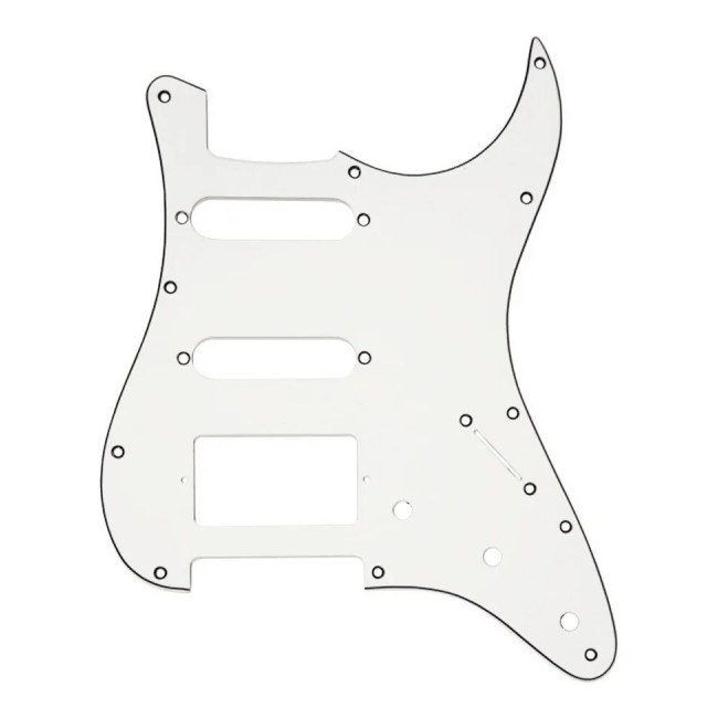SAMBONG PM5-WH | Pickguard para Guitarra Eléctrica Stratocaster 2S1D