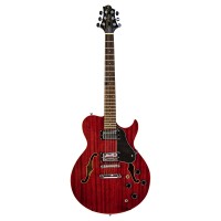 GREG BENNETT RL-1-TR | Guitarra Eléctrica Royale RL-1 Transparent Red