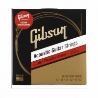 GIBSON SAG-CPB11 | Cuerdas de Guitarra Acústica de Bronce Fosforado Calibres 11-52