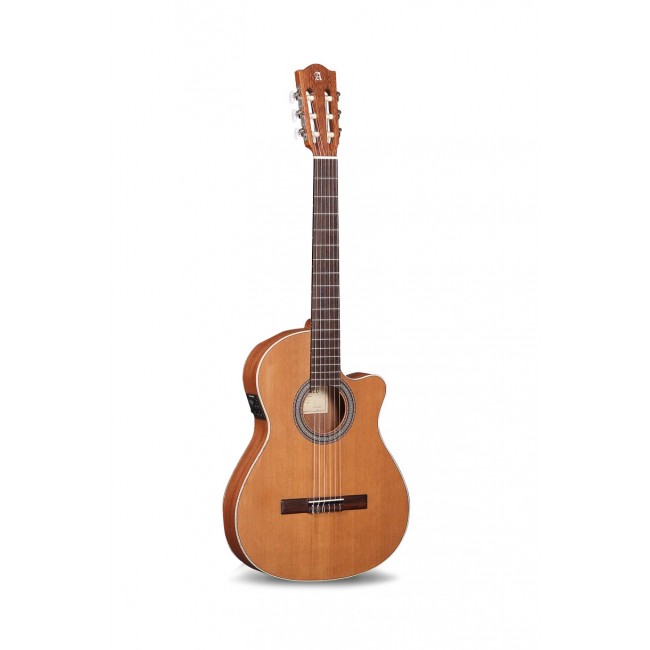 Alhambra Z-NATURE-CT-EZ | Guitarra Clásica Electroacústica con Corte y Funda