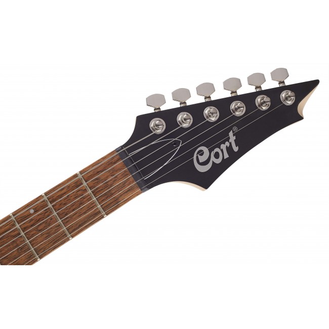 CORT X100-OPBB | Guitarra Electrica Open Pore Black Cherry Burst