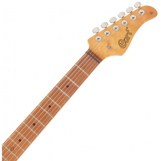 CORT G290FAT-II-AVB | Guitarra eléctrica con diapasón de arce tostado Violín Burst Antiguo
