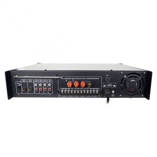 QSC GX5, Amplificador de 2 canales de 700w de potencia por lado